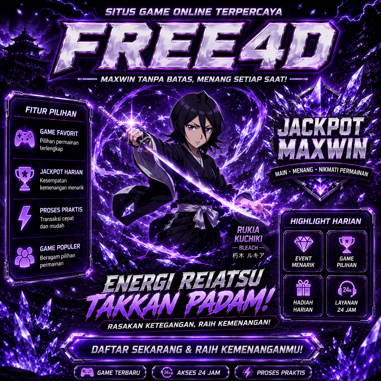 FREE4D | Dunia Game Online Modern dengan Banyak Pilihan